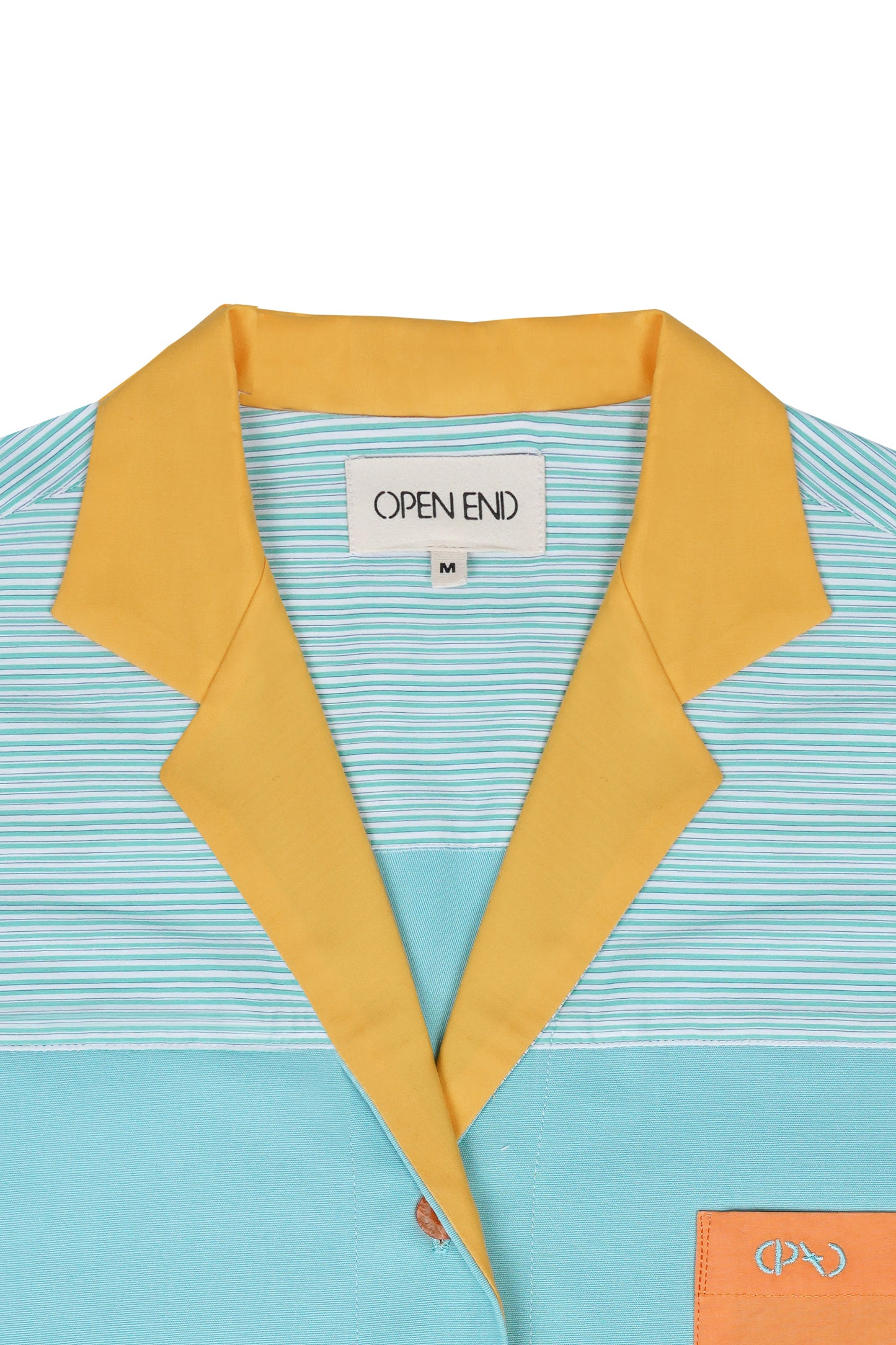 Chemise Origine - Blue java citron mangue