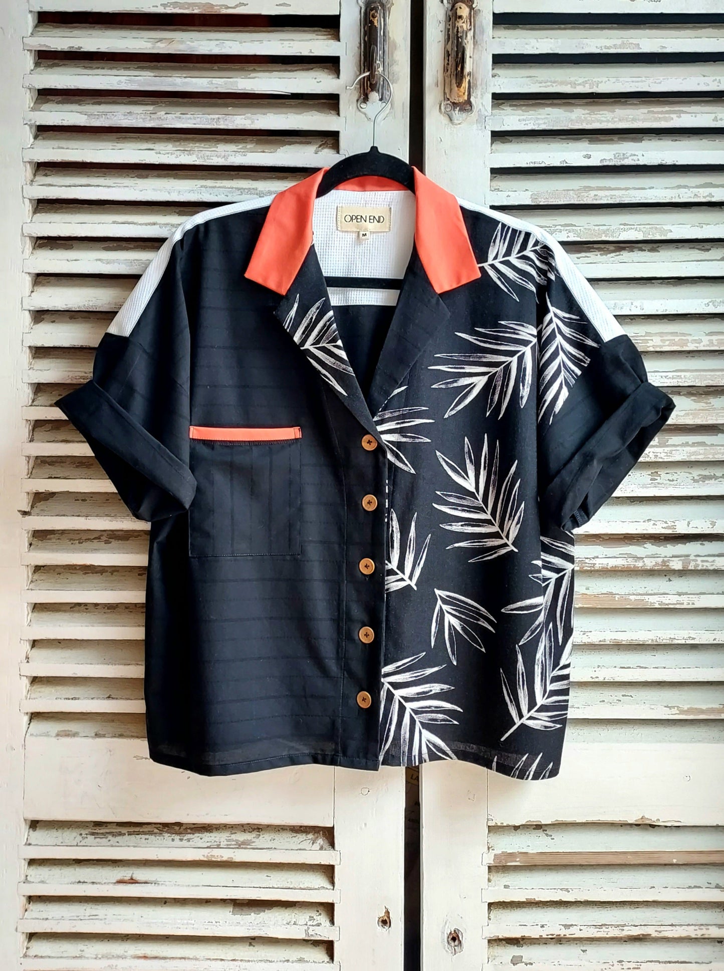 Chemise ORIGINE - Palmiers Noirs
