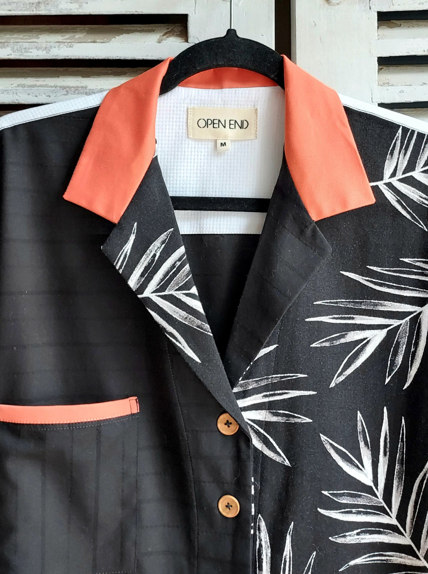 Chemise ORIGINE - Palmiers Noirs