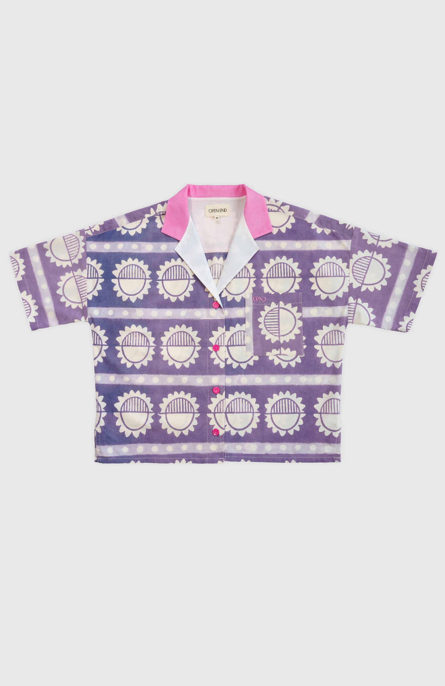 Chemise ORIGINE - Soleil violet