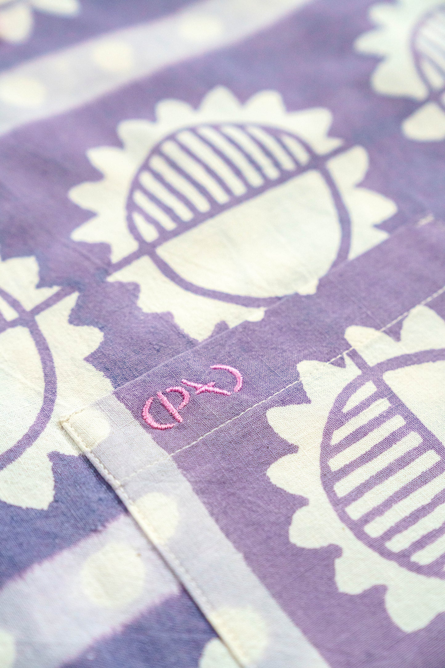 Chemise ORIGINE - Soleil violet