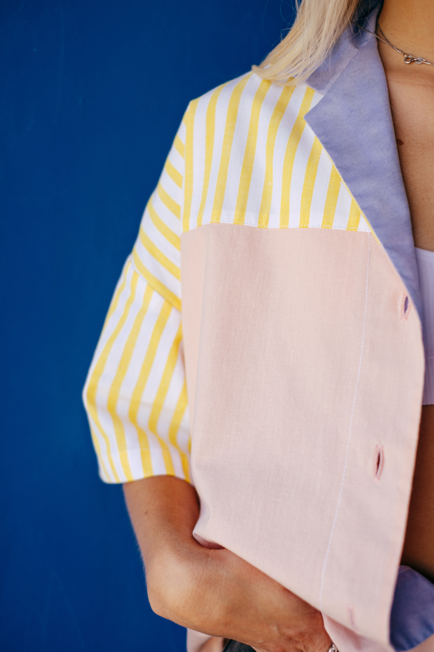 Chemise ORIGINE - Rayures Jaunes
