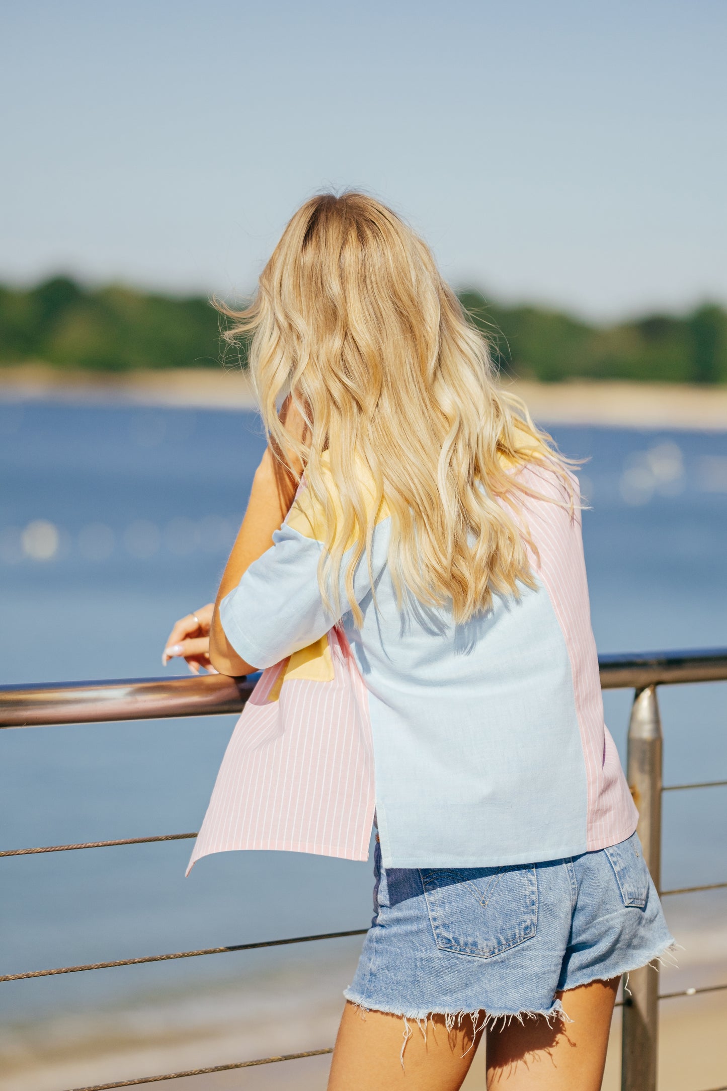 Chemise Origine - Fraise citron blue java