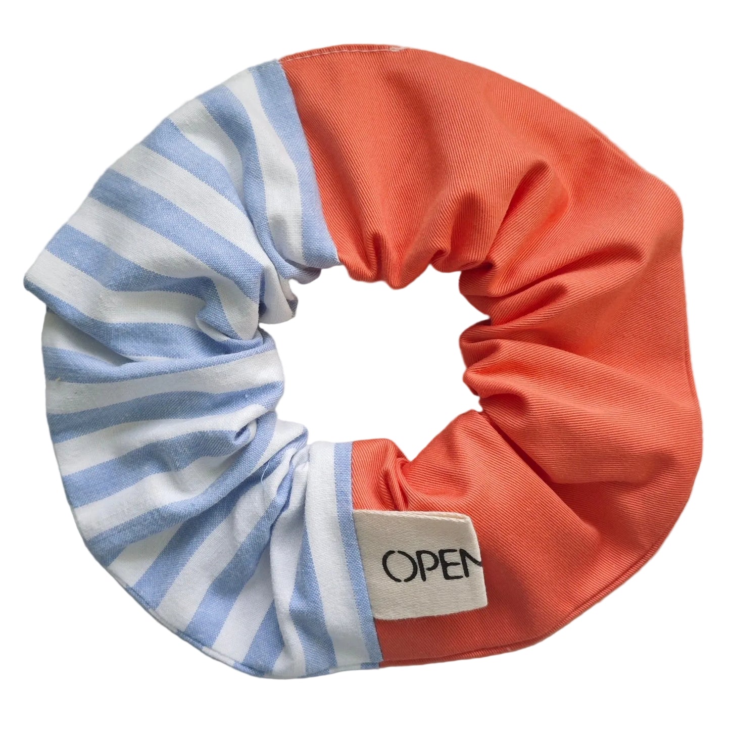 Chouchou OCHIE - Rayures bleu orange