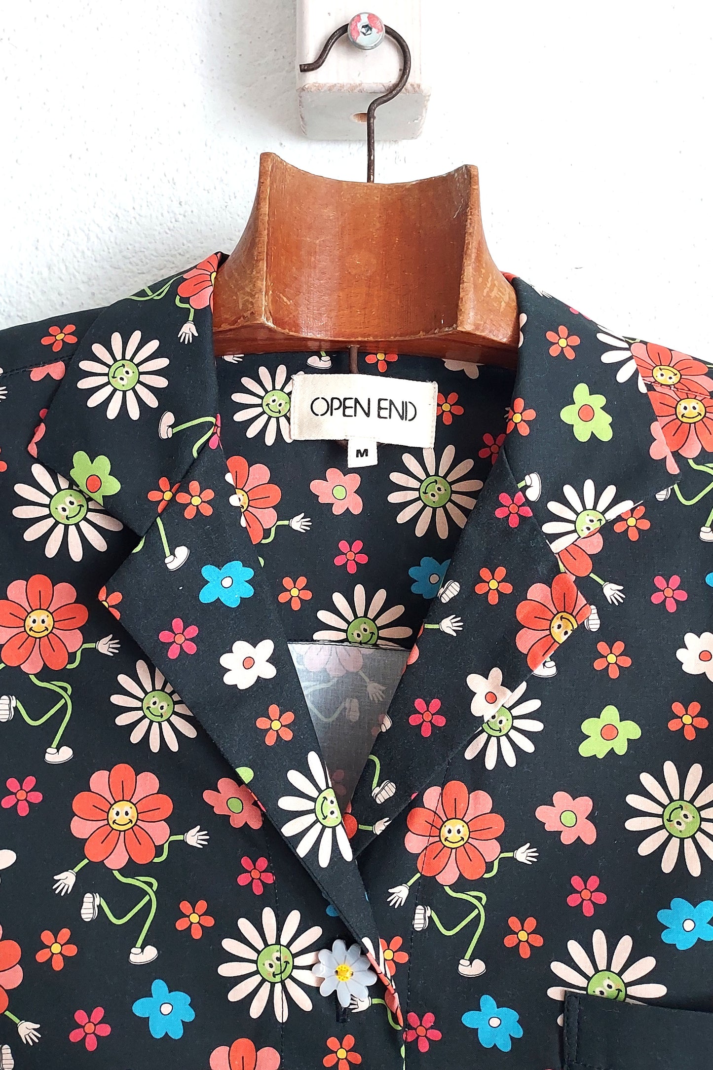 Origin Shirt x Marion Kintzinger - Retro flowers