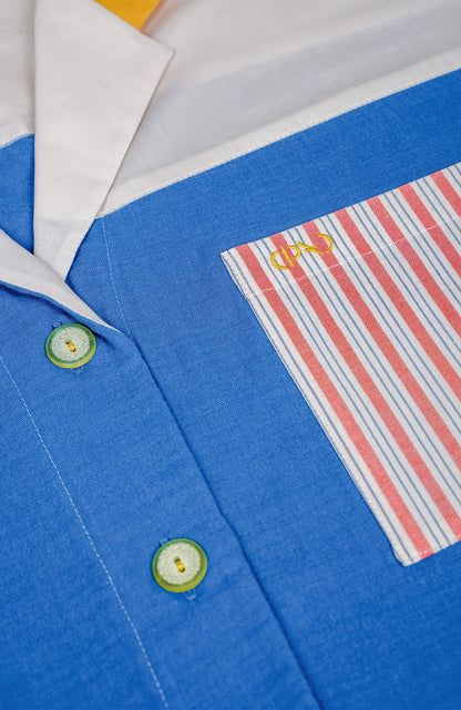 Chemise Origine - Curaçao citron mangue