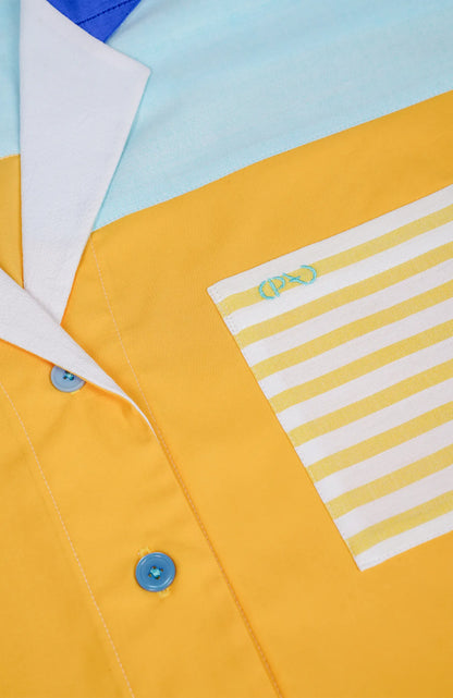 Chemise Origine - Citron blue java myrtille