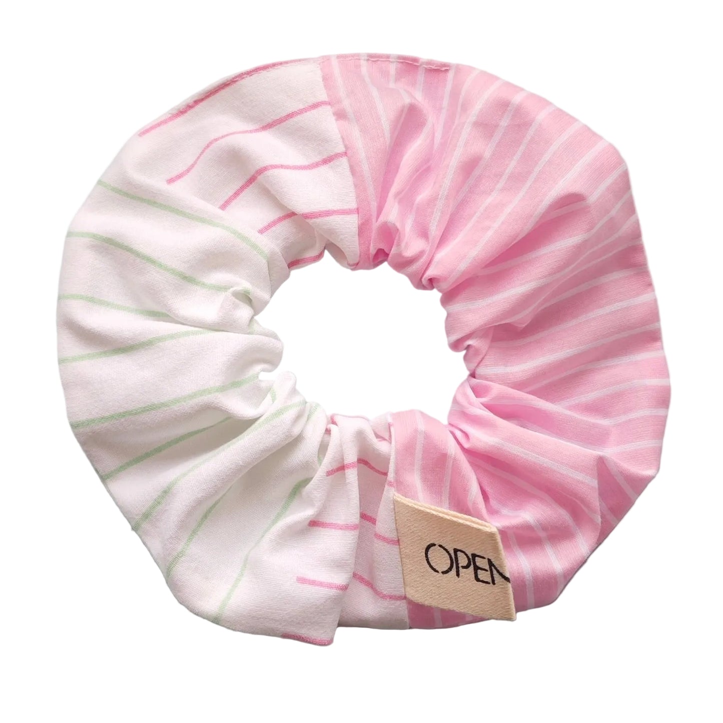 Chouchou OCHIE - Rayures fraise pistache