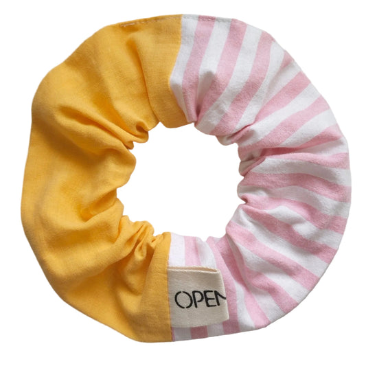 Chouchou OCHIE - Citron rayures rose