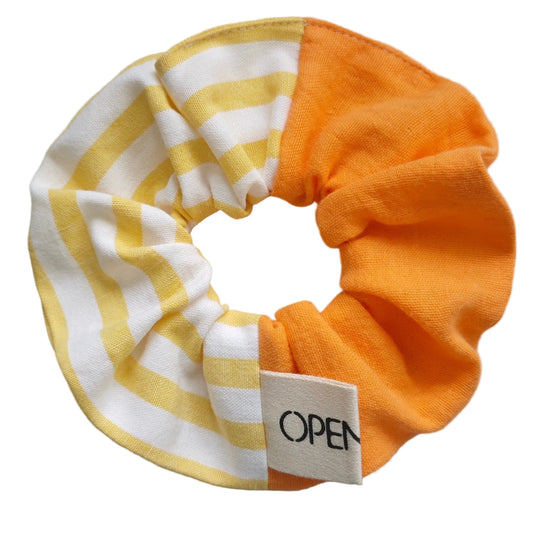Chouchou OCHIE - Rayure jaune mangue