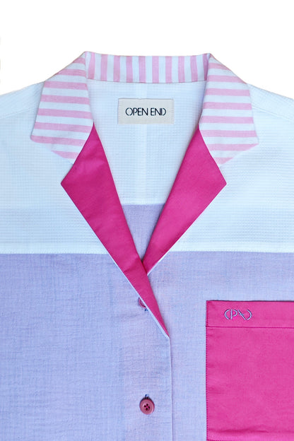 Chemise Origine - Violette framboise
