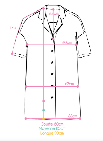 Robe Ollie - Goyave, citron, myrtilles