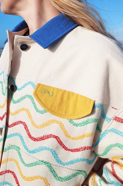 Veste OVIDE -  Waves multico